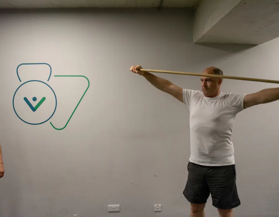 Mobility and stretching work at Move Better Studio, Malta
